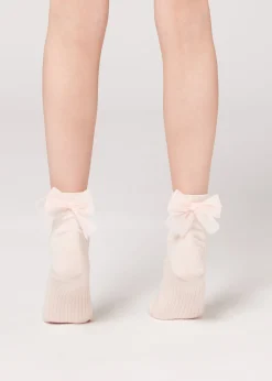 Calcetines Algodón Con Lazo