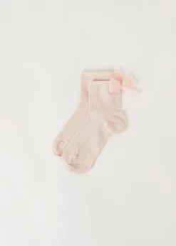 Calcetines Algodón Con Lazo