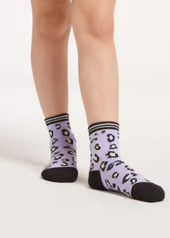 Calcetines Algodón Estampado Animalier