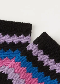 Calcetines Algodón  Estampado Rayas
