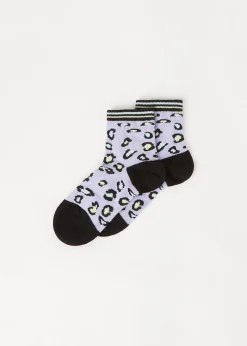 Calcetines Algodón Estampado Animalier