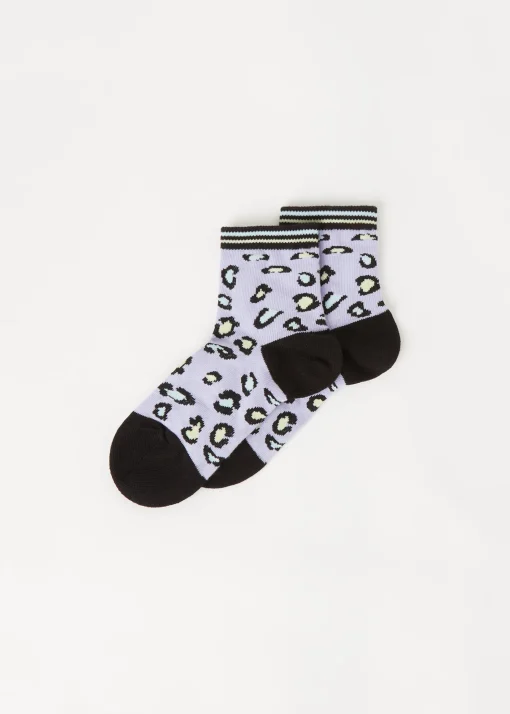 Calcetines Algodón Estampado Animalier