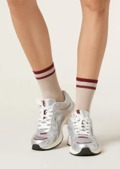Calcetines Algodón Estilo Deportivo