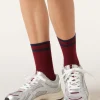 Calcetines Algodón Estilo Deportivo
