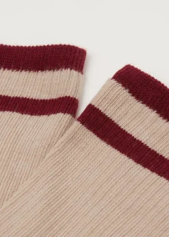 Calcetines Algodón Estilo Deportivo