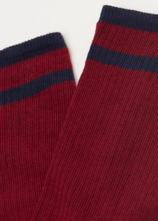 Calcetines Algodón Estilo Deportivo