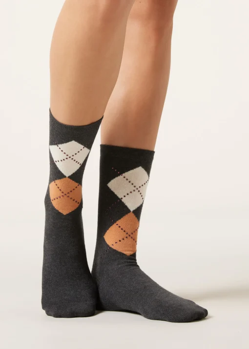Calcetines Algodón Rombos