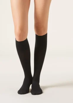 Calcetines algos lana y algodón