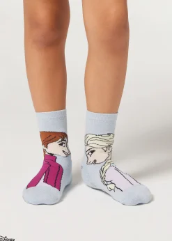Calcetines Antideslizantes Elsa Niños