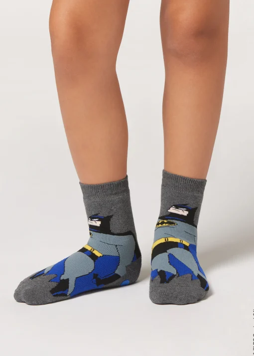 Calcetines Antideslizantes Algodón Batman