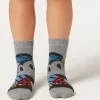 Calcetines Antideslizantes Algodón Mickey/Minnie