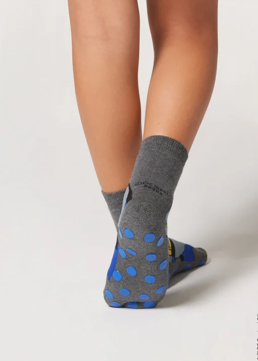 Calcetines Antideslizantes Algodón Batman