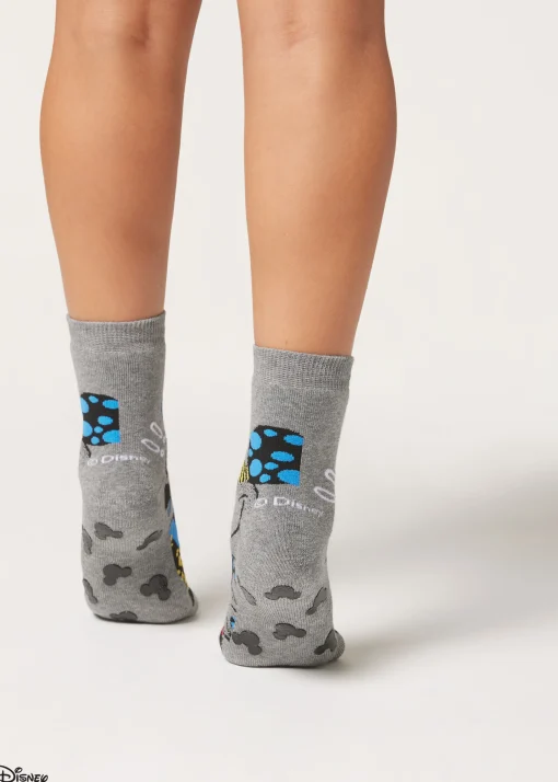 Calcetines Antideslizantes Algodón Mickey/Minnie
