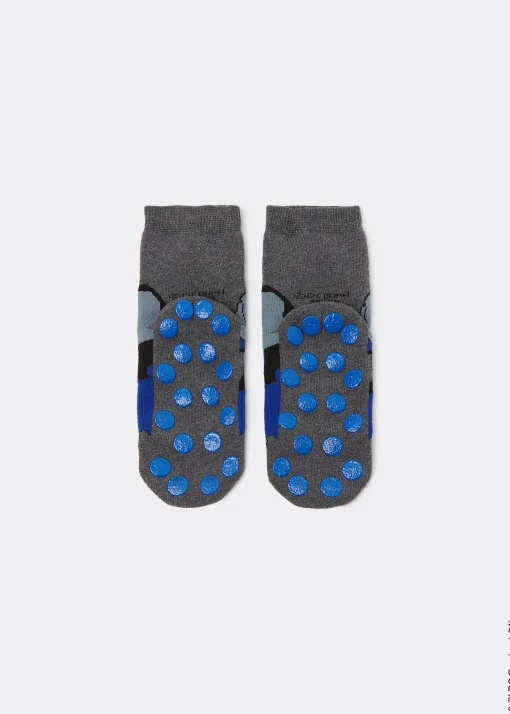 Calcetines Antideslizantes Algodón Batman