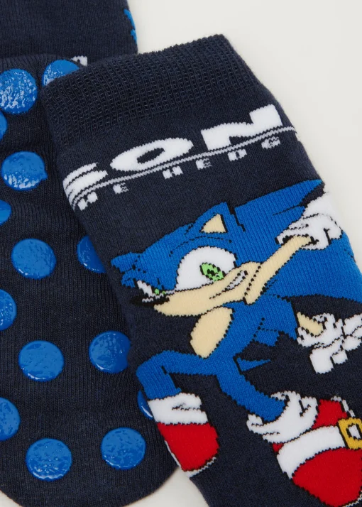 Calcetines Antideslizantes Algodón Sonic