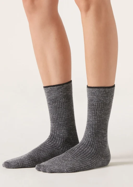 Calcetines Cashmere Canalé