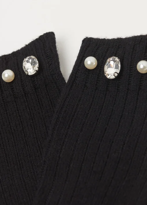 Calcetines Cashmere Con Aplicaciones