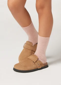 Calcetines Cashmere Con Canalé