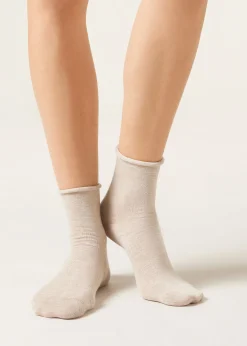 Calcetines Con Cashmere Con Glitter