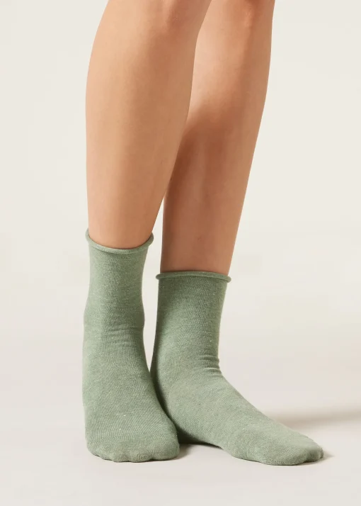 Calcetines Con Cashmere Con Glitter