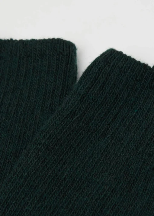 Calcetines Cortos Acanalados con Lana y cashmere