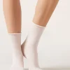 Calcetines cortos con cachemira