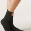 Calcetines cortos con cachemira