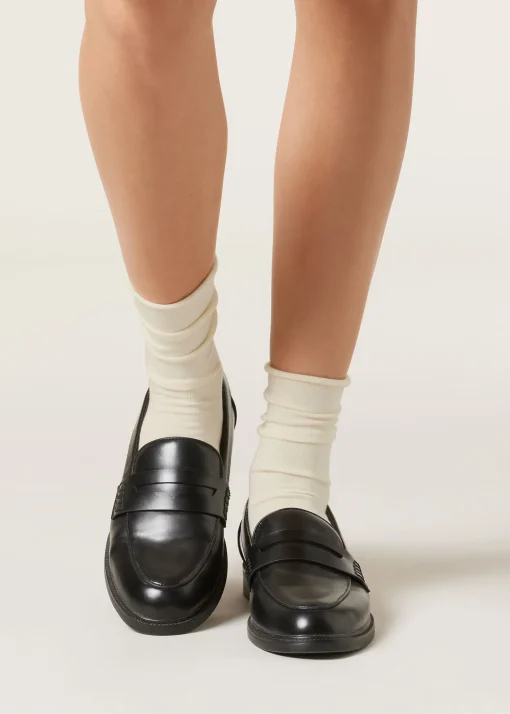 Calcetines cortos con cachemira