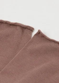 Calcetines cortos con cachemira