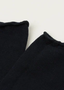 Calcetines cortos con cachemira