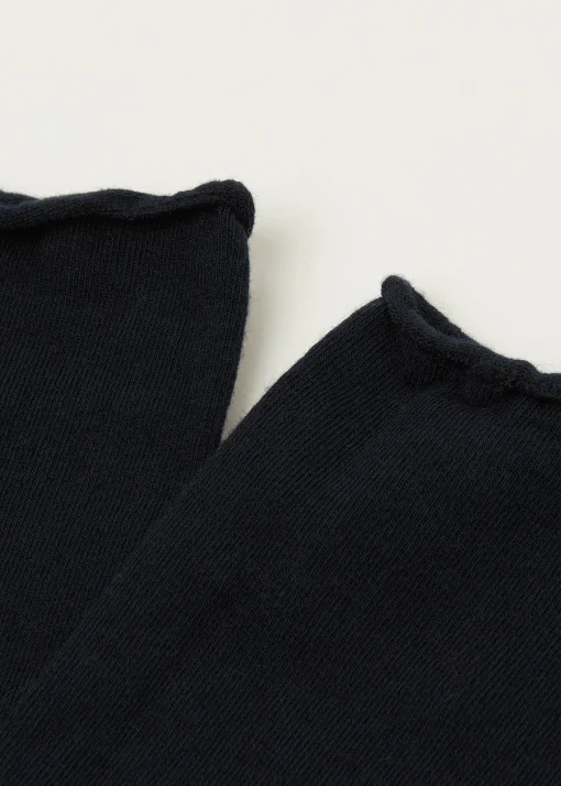 Calcetines cortos con cachemira