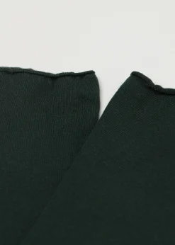 Calcetines cortos con cachemira