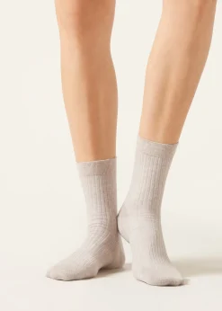 Calcetines Cortos con Cashmere