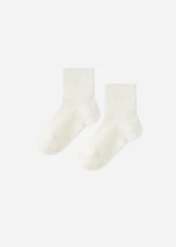 Calcetines Cortos con Cashmere de Recién Nacido