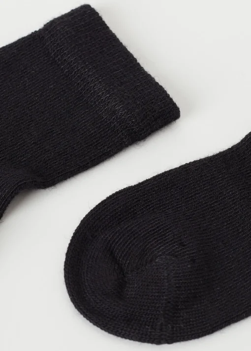Calcetines Cortos con Cashmere de Recién Nacido