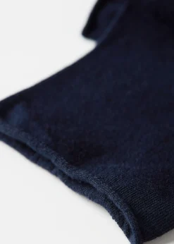 Calcetines Cortos Con Cashmere Sin Puño