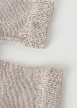 Calcetines Cortos con Cashmere de Recién Nacido