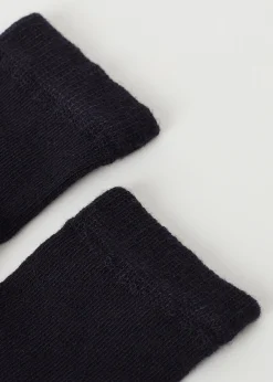 Calcetines Cortos con Cashmere de Recién Nacido