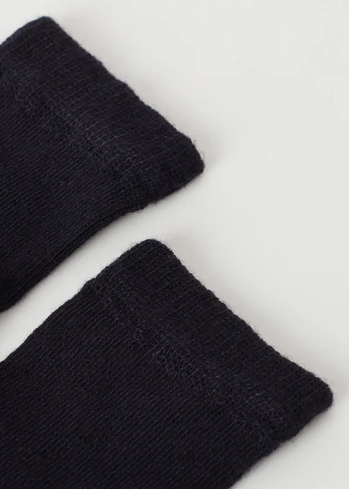 Calcetines Cortos con Cashmere de Recién Nacido