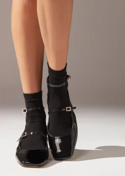 Calcetines Cortos Con Puño