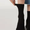 Calcetines cortos de algodón sin puños
