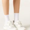 Calcetines cortos de algodón sin puños