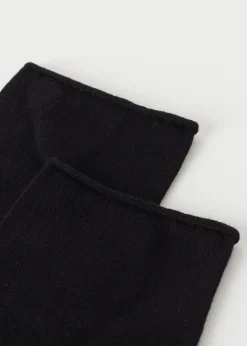 Calcetines Cortos de Algodón Sin Puño