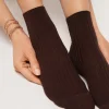 Calcetines Cortos de Canalé  con Cashmere