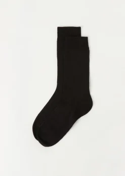 Calcetines Cortos de Canalé de Hombre