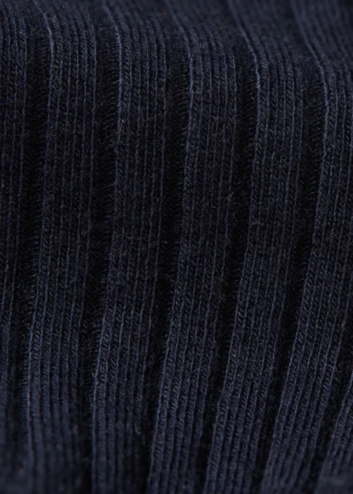 Calcetines Cortos de Canalé  con Cashmere