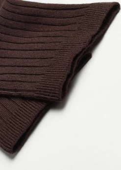 Calcetines Cortos de Canalé  con Cashmere