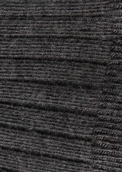 Calcetines Cortos de Canalé  con Cashmere