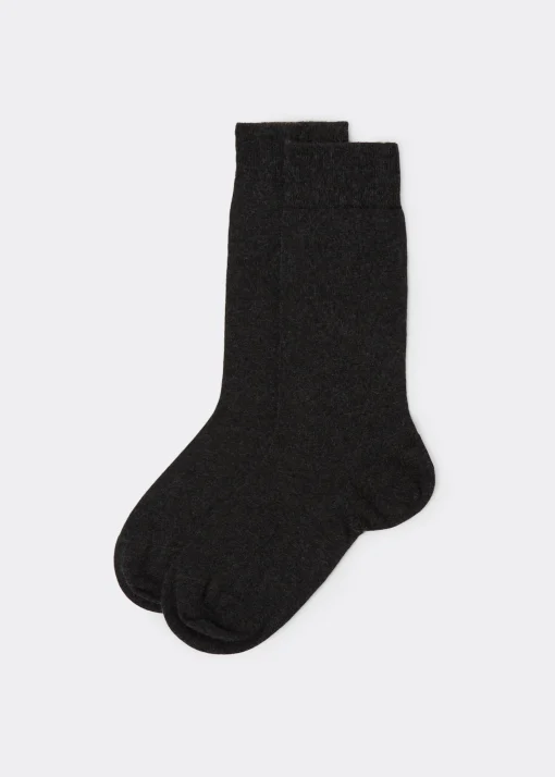 Calcetines Cortos de Hombre con Cashmere