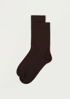 Calcetines Cortos en Algodón Cálido de Hombre
